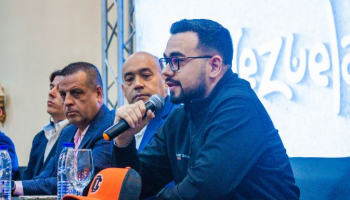 Alfonso Saer Gómez en la rueda de prensa Alfonso Saer Gómez en la rueda de prensa