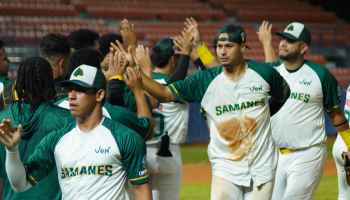 Samanes de Aragua hasta ahora es el único que equipo que no ha conectado jonrón. 